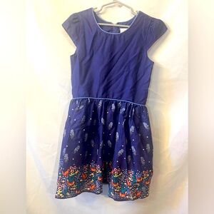 Girl Lulurain Fox Dress Size M(10)